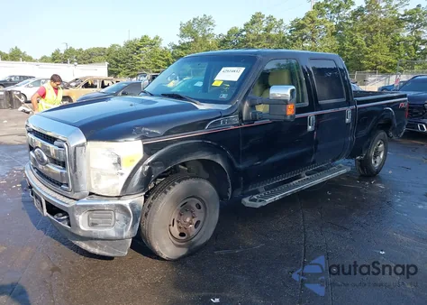 2012 Ford F-250 Xlt из США, поврежденный, VIN 1FT7W2A60CEA21076